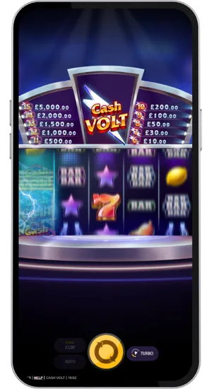 Pressing the spin button or activating Autoplay for a set number of rounds in Cash Volt slot